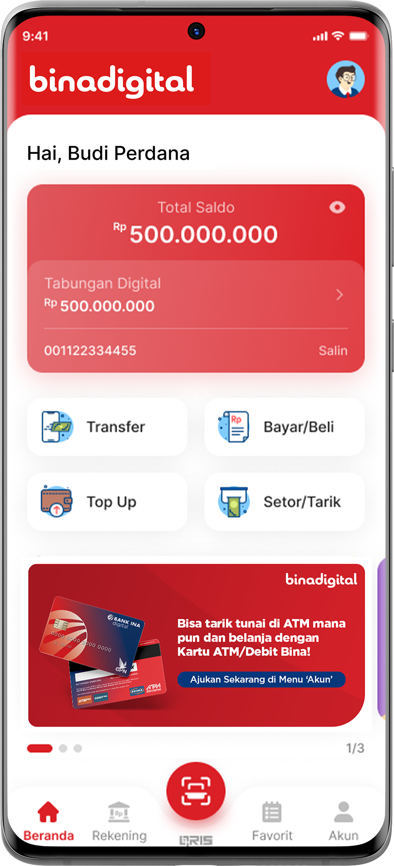 Bina Mobile App