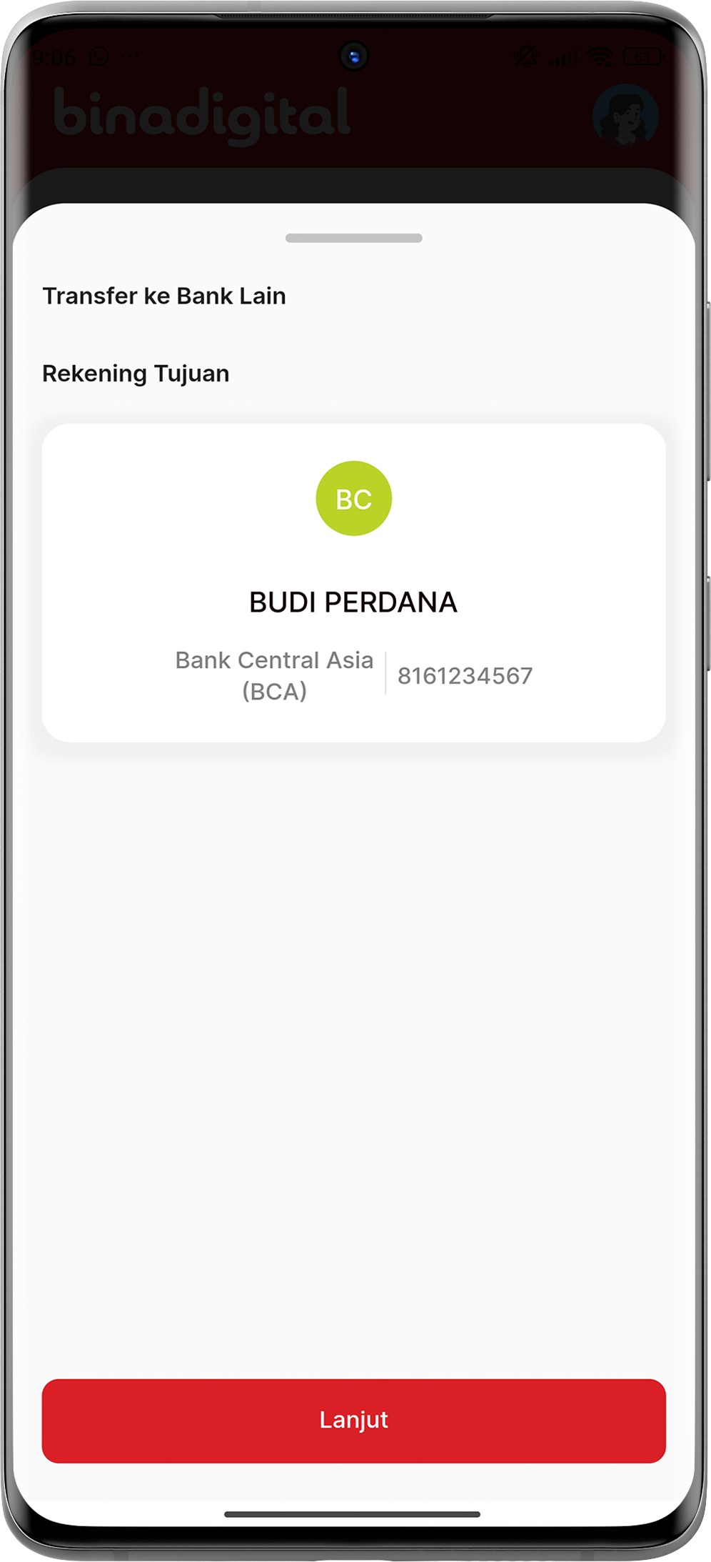 Bina Mobile App