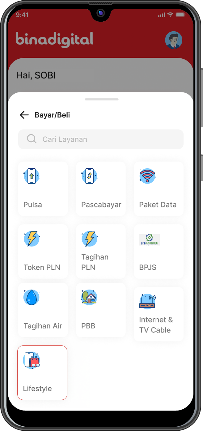 Bina Mobile App