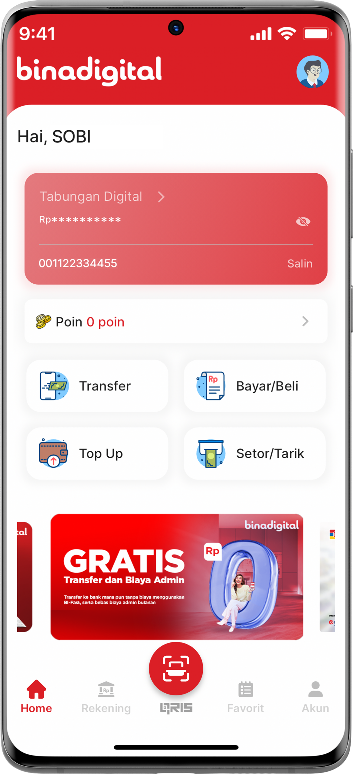 Bina Mobile App