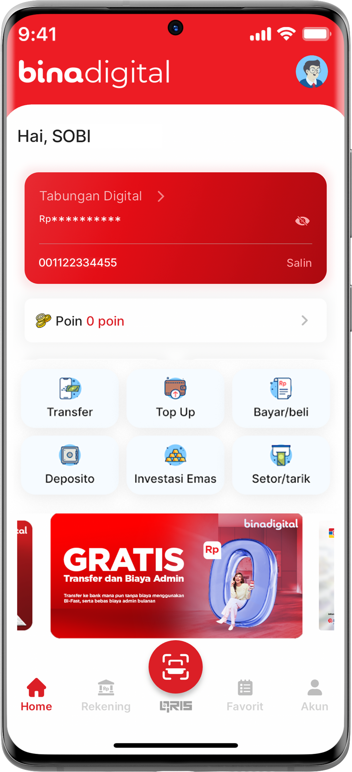 Bina Mobile App
